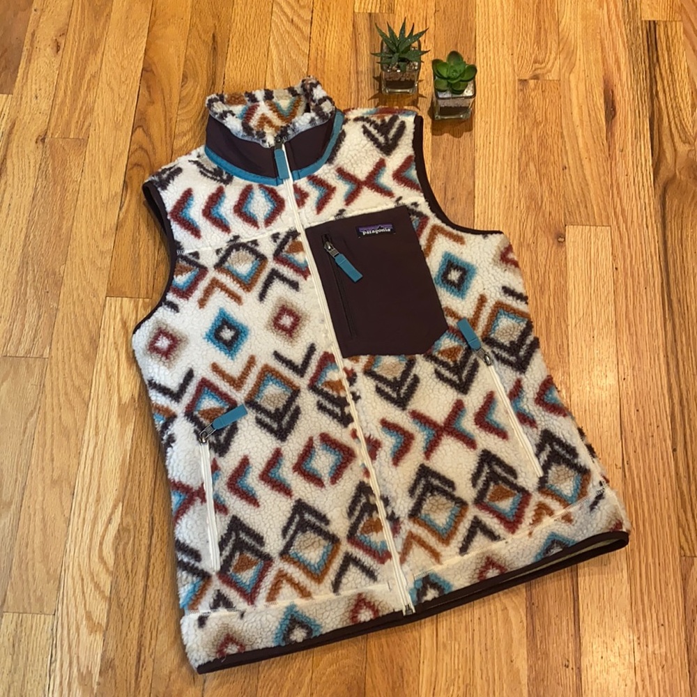 Patagonia womens vest retro x fern dell 2016 - Picture 2 of 11